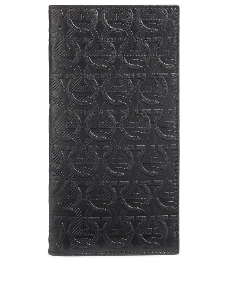 Gancini Leather Organizer Wallet