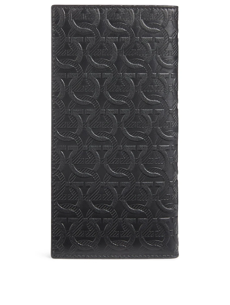 Gancini Leather Organizer Wallet