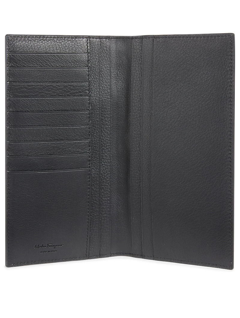 Gancini Leather Organizer Wallet