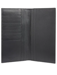 Gancini Leather Organizer Wallet