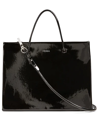 Medea Hanna Vinyl Crossbody Bag