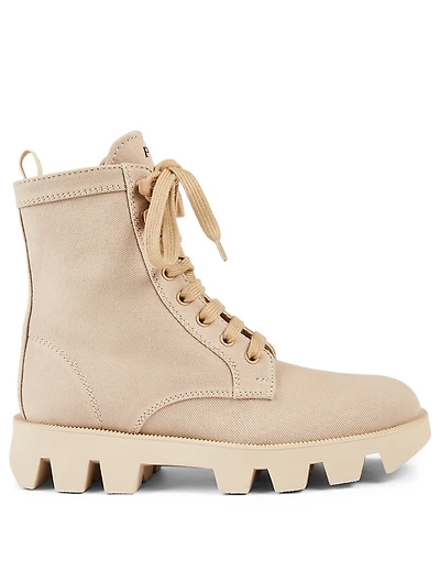 Canvas Combat Boots