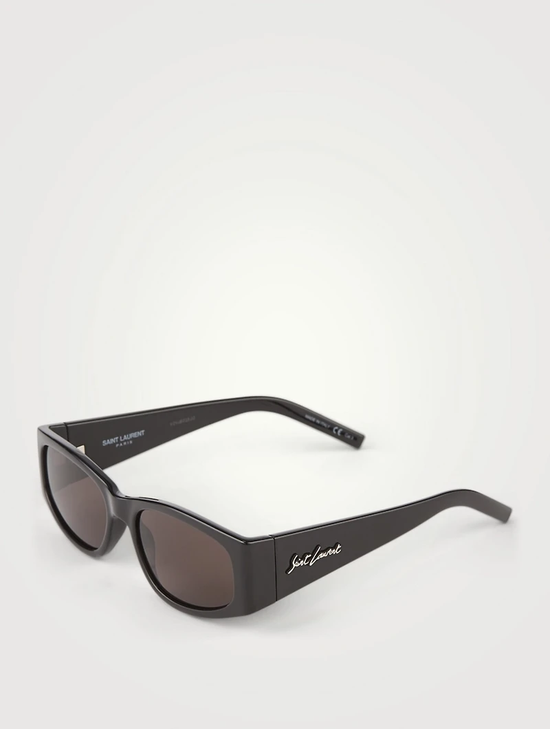 SL 329 Signature Rectangular Sunglasses