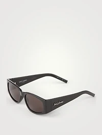 SL 329 Signature Rectangular Sunglasses