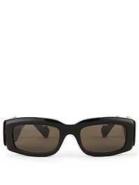 Oversized Rectangular Sunglasses