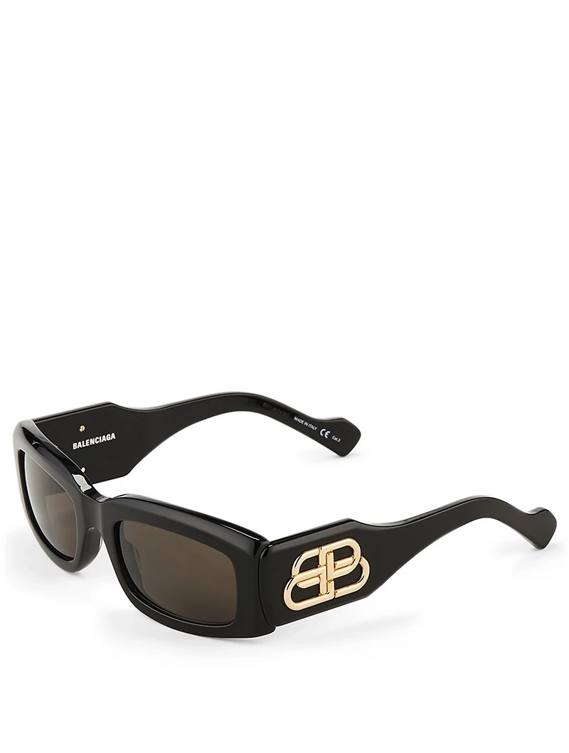 Oversized Rectangular Sunglasses
