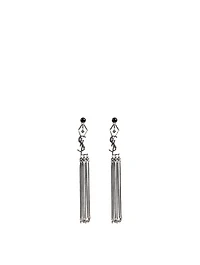 YSL Monogram Tassel Drop Earrings