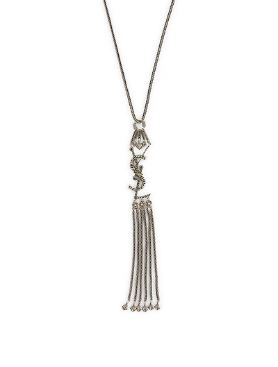 YSL Monogram Tassel Necklace