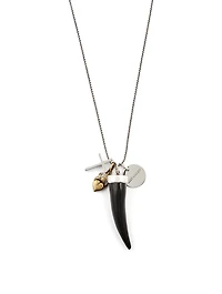 Multi Charm Pendant Necklace