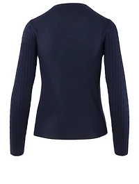 Wool Bear Crewneck Sweater