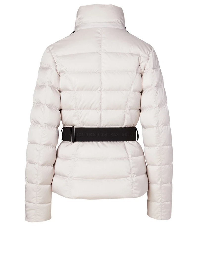 Soldis Down Jacket With Belt