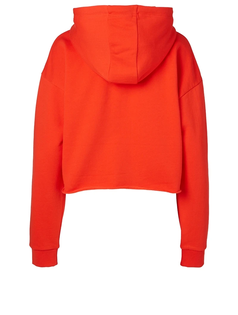 Restart Cropped Hoodie