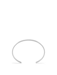 15g Brushed Sterling Silver Ribbon Bracelet