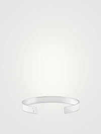 21g Brushed Sterling Silver Ribbon Bracelet
