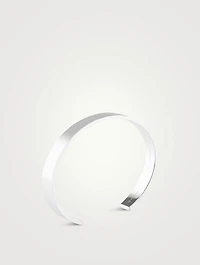 21g Brushed Sterling Silver Ribbon Bracelet