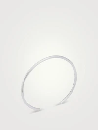 7g Brushed Sterling Silver Bangle Bracelet