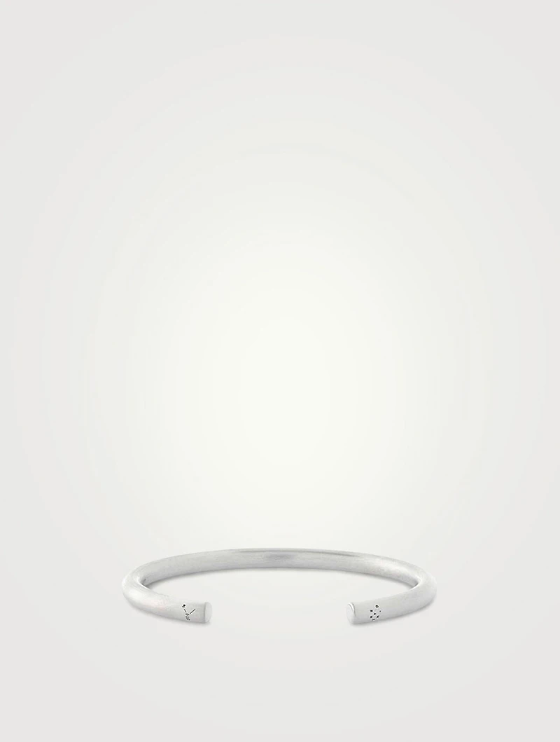 31g Brushed Sterling Silver Bangle Bracelet