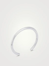 31g Brushed Sterling Silver Bangle Bracelet
