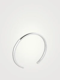 7g Polished Sterling Silver Ribbon Bracelet