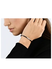 7g Brushed Sterling Silver Ribbon Bracelet
