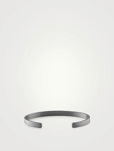 15g Brushed Sterling Silver Ribbon Bracelet