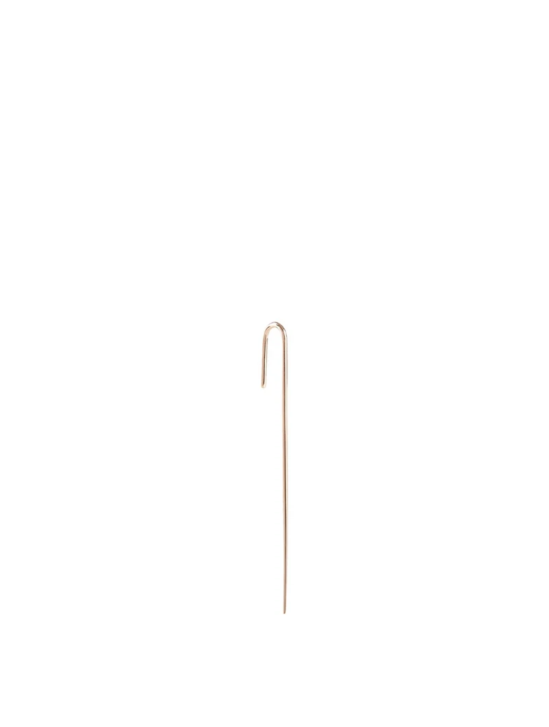 The Thread 18K Rose Gold Ear Pin