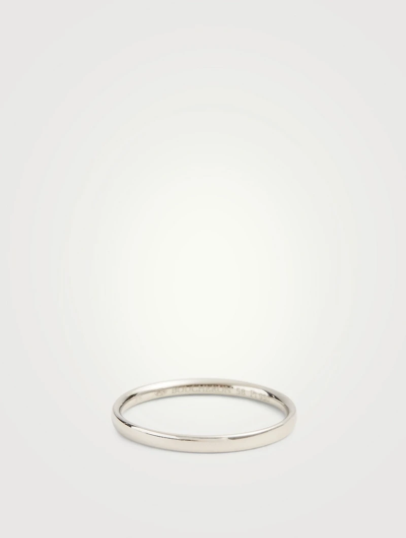 Small Epure Platinum Wedding Band