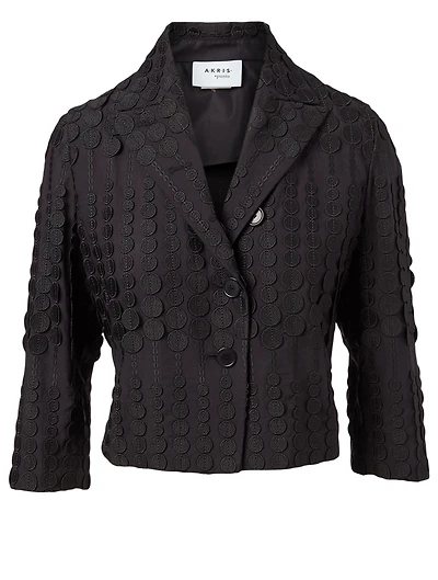 Jacket With Dot Embroidery