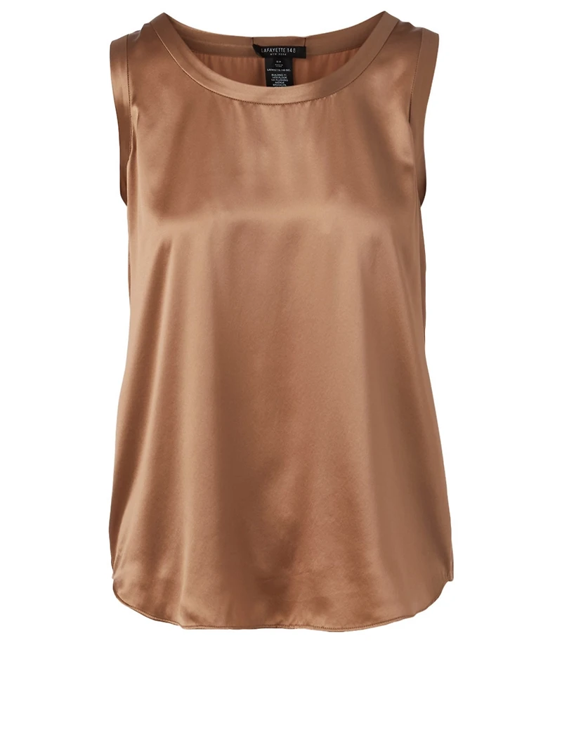 Perla Silk Reversible Tank Top