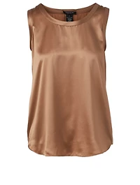 Perla Silk Reversible Tank Top