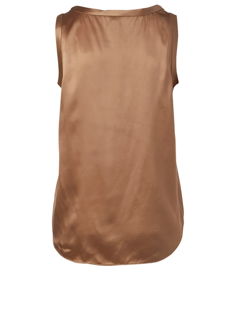 Perla Silk Reversible Tank Top