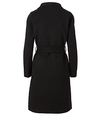 Meghan Wool Wrap Coat
