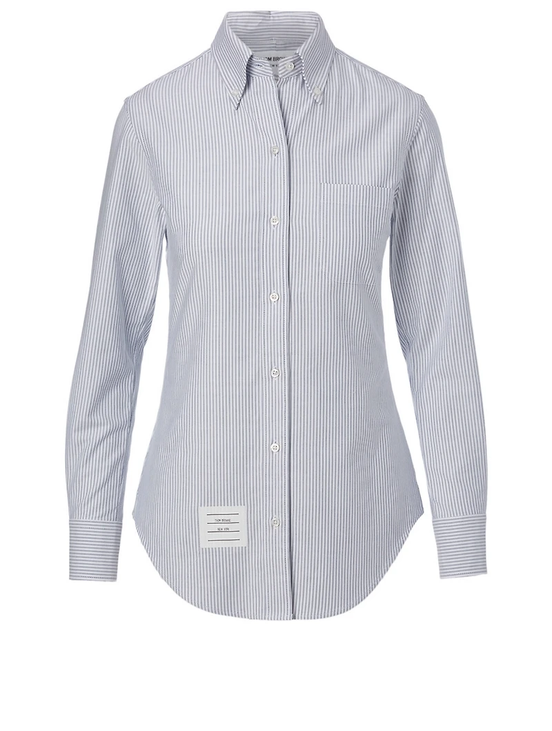 Cotton Shirt Stripe Print