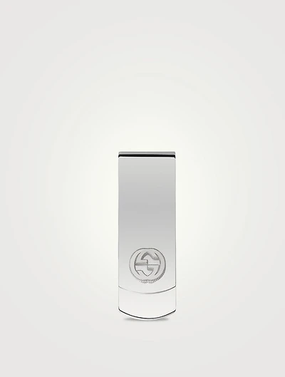 Interlocking G Sterling Silver Money Clip