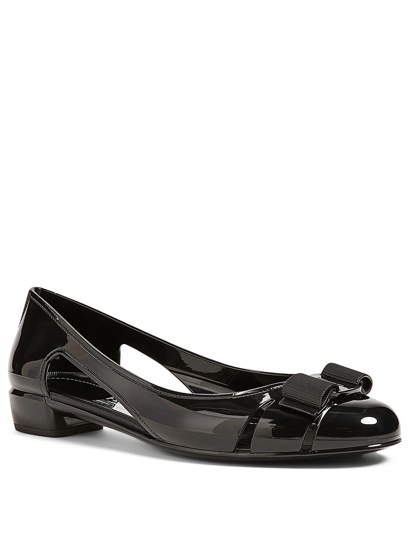 Vara Bow Cutout Jelly Pumps