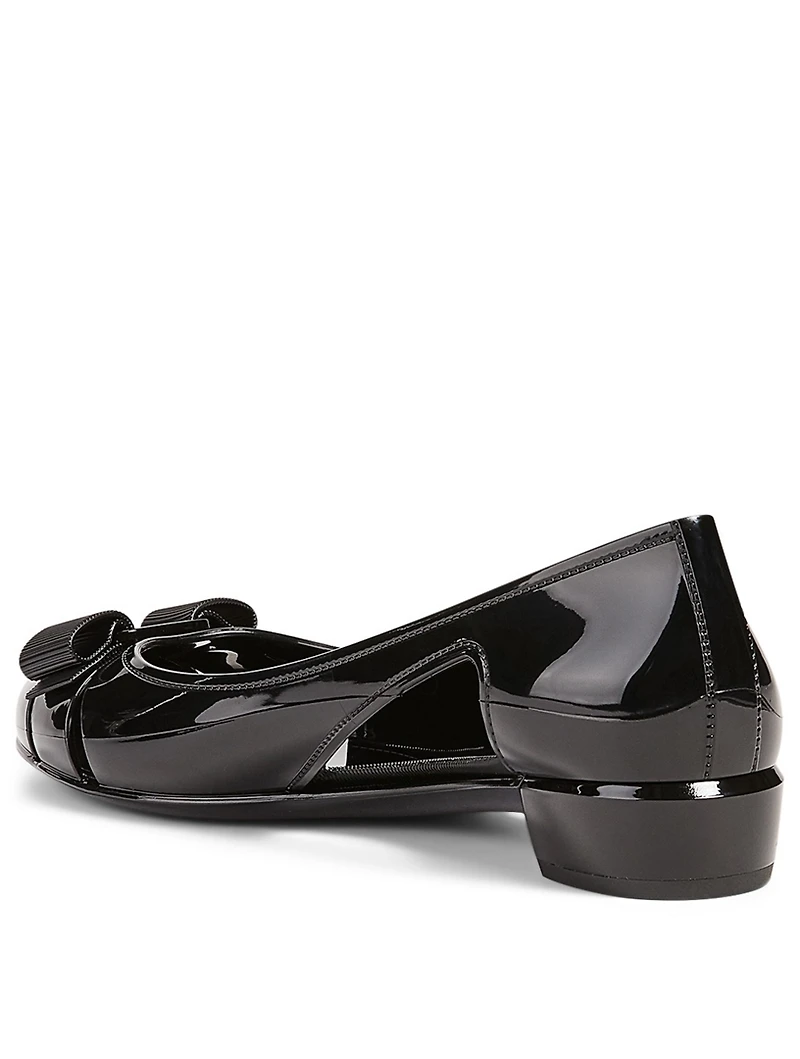 Vara Bow Cutout Jelly Pumps