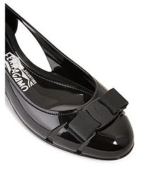 Vara Bow Cutout Jelly Pumps