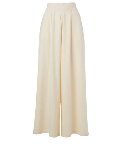 Acasia Organic Cotton Wide-Leg Pants