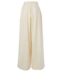 Acasia Organic Cotton Wide-Leg Pants