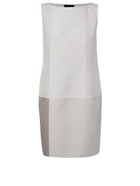 Cotton And Silk Shift Dress