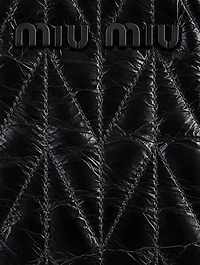 Quilted Shiny Leather Tote Bag