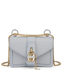 Mini Aby Leather Chain Shoulder Bag