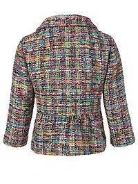 Tweed Cropped Blazer