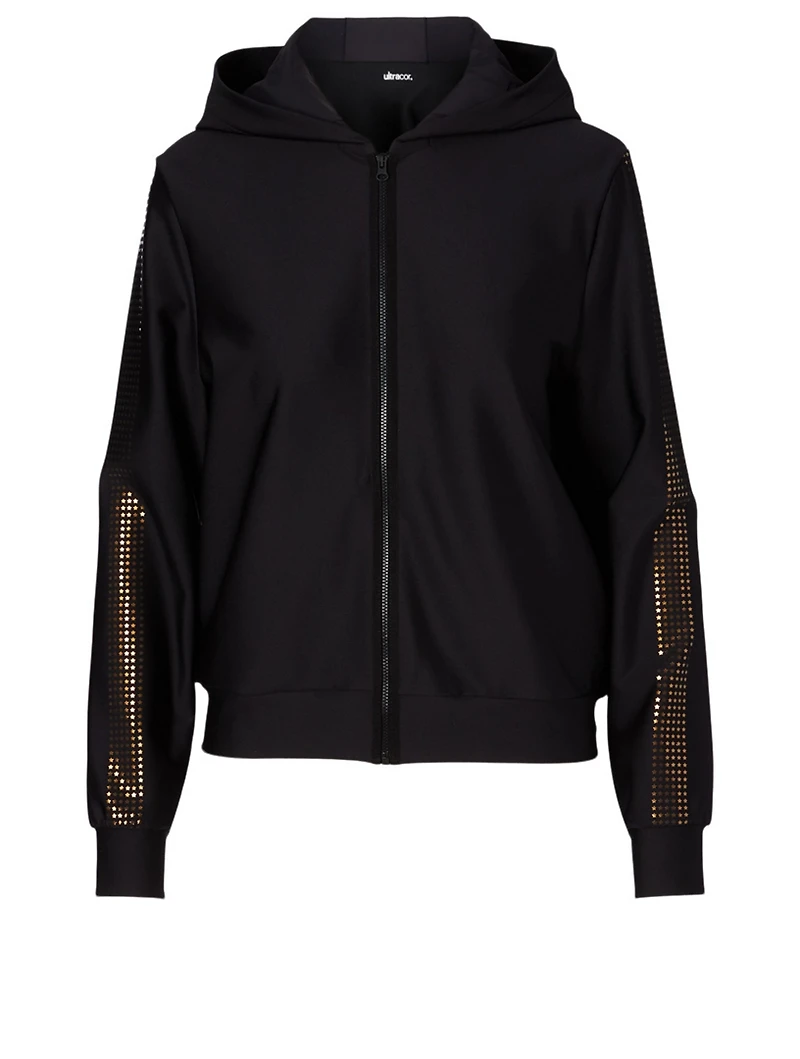 Eclipse Hoodie With Mini Star Stripes