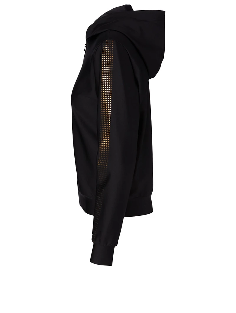 Eclipse Hoodie With Mini Star Stripes