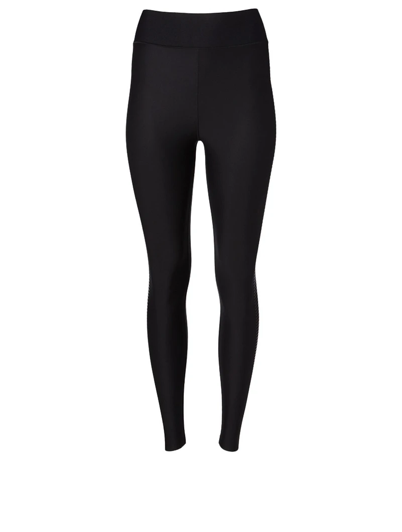 Ultra High-Waisted Leggings With Mini Star Stripes