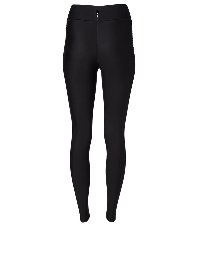 Ultra High-Waisted Leggings With Mini Star Stripes