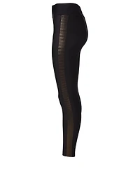 Ultra High-Waisted Leggings With Mini Star Stripes