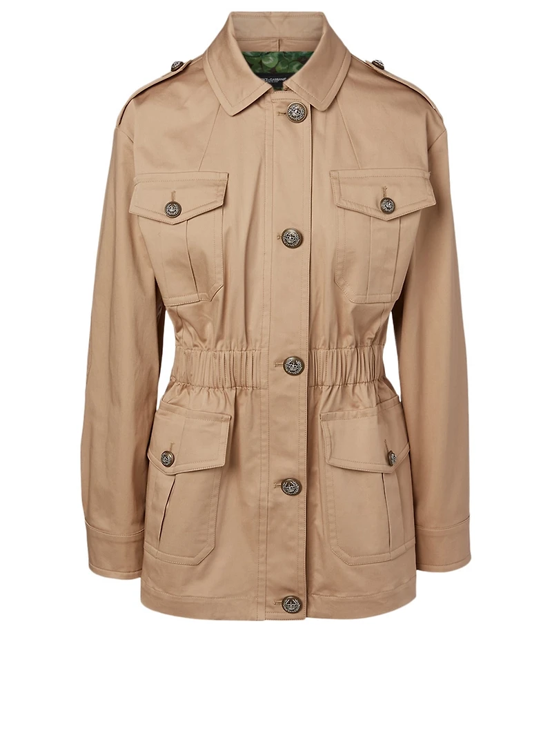 Cotton Safari Jacket