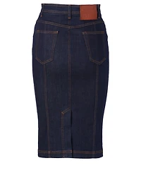 Denim Pencil Skirt